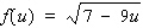 Find the first and second derivatives of the function.  