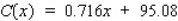 Suppose measures an economy's personal consumption expenditure and x the personal income, both in billions of dollars. Then, measures the economy's savings corresponding to an income of x billion dollars. Then . The quantity dS/dx is called the marginal propensity to save. For the consumption function , find the marginal propensity to save.