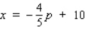 The demand equation is . Compute the elasticity of demand and determine whether the demand is elastic, unitary, or inelastic at .