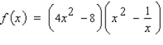 Find the derivative of the function.  