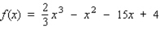 Let   . Find the values of x for which   .