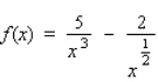 Find the derivative of the function by using the rules of differentiation.
