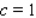 <strong>Use the intermediate value theorem to find the value of c such that . </strong> A) B) C) D)