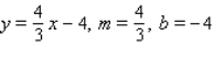 <strong>Write the equation in the slope-intercept form and then find the slope and -intercept of the corresponding line. </strong> A) B) C) D)