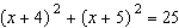 <strong>Find an equation of the circle with radius 5 and center (-3, 2).</strong> A) B) C) D) E)