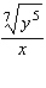 Rationalize the numerator of the expression.  