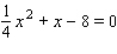 Find the real roots of the equation by factoring.  