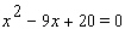 Find the real roots of the equation by factoring.  