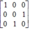 <strong>Determine whether the given matrix is stochastic. </strong> A) No B) Yes