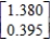 <strong> Find (the probability distribution of the system after two observations) for the given distribution vector and the given transition matrix . (Round the answers to three decimal places.) </strong> A) B) C) D) E)