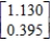 <strong> Find (the probability distribution of the system after two observations) for the given distribution vector and the given transition matrix . (Round the answers to three decimal places.) </strong> A) B) C) D) E)