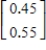 <strong>The transition matrix for a Markov process and the initial-state distribution vector are given by State 1 State 2 and Find .</strong> A) B) C) D) E) 