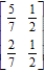 <strong>Find the steady-state vector for the transition matrix. </strong> A) B) C) D)