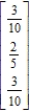 <strong>Find the steady-state vector for the transition matrix. </strong> A) B) C) D)