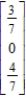 <strong>Find the steady-state vector for the transition matrix. </strong> A) B) C) D) E)