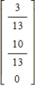 <strong>Find the steady-state vector for the transition matrix. </strong> A) B) C) D) E)