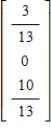 <strong>Find the steady-state vector for the transition matrix. </strong> A) B) C) D) E)