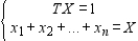 Determine whether the statement is true or false. To find the steady-state distribution vector X, we solve the system where T is the regular stochastic matrix associated with the Markov process and 