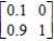 Rewrite the given absorbing stochastic matrix so that the absorbing states appear first, and identify the submatrices R and S. 