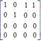 Answer whether the matrix is the steady-state matrix of the given stochastic matrix 