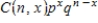 Use the formula to determine the probability of the event. The probability of exactly two successes in eight trials of a binomial experiment in which . 