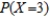 Let X be the number of successes in 4 independent trials of a binomial experiment in which the probability of success is . Find and . Round your answers to three decimal places, if necessary. = __________ = __________