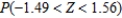 Find the value of the probability of the standard normal variable Z corresponding to this area.