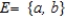 Let be a sample space of an experiment and let , and be events of this experiment. Find the events E ∪ F and E ∩ F. 