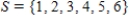 Let , , and . Find the event . Express your answer using set notation.