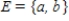Let be a sample space of an experiment and let , and be events of this experiment. Are the events E and F mutually exclusive? Answer yes or no.