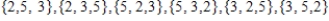 <strong>List all subsets of the set . </strong> A) B) C) D)