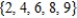 <strong>Let and . Find the set . </strong> A) B) C) D)