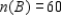 <strong>Let A and B be subsets of a universal set U and suppose , , , and . Compute . </strong> A) 80 B) 100 C) 90 D) 200 E) 150 F) 180