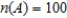 Let A and B be subsets of a universal set U and suppose , , , and . Compute: __________ __________ __________