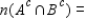 Let A and B be subsets of a universal set U and suppose , , , and . Compute: __________ __________ __________