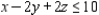 Solve the linear programming problem by the simplex method. Minimize subject to