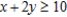Solve the linear programming problem by the simplex method. Minimize subject to