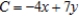 Use the simplex method for solving nonstandard problems to solve the given linear programming problem.