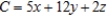 Rewrite the linear programming problem as a maximization problem with constraints involving inequalities of the form (with the exception of the inequalities , , and ). Minimize subject to