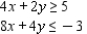 <strong>Determine graphically the solution set for the system of inequalities and indicate whether the solution set is bounded or unbounded. </strong> A) unbounded B) bounded, no solution C) unbounded