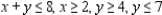<strong>Write a system of linear inequalities that describes the shaded region. </strong> A) B) C) D)