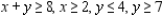 <strong>Write a system of linear inequalities that describes the shaded region. </strong> A) B) C) D)