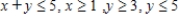 <strong>Write a system of linear inequalities that describes the shaded region. </strong> A) B) C) D)