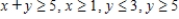 <strong>Write a system of linear inequalities that describes the shaded region. </strong> A) B) C) D)