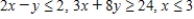 <strong>Write a system of linear inequalities that describes the shaded region. </strong> A) B) C) D)