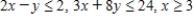 <strong>Write a system of linear inequalities that describes the shaded region. </strong> A) B) C) D)