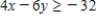 <strong>Find the graphical solution of the inequality. </strong> A) B) C) D) E)