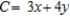 Determine whether the statement is true or false. If it is true, explain why it is true. If it is false, give an example to show why it is false. The following problem is a linear programming problem. Minimize subject to: x - y = 0 x ≥ 0, y ≥ 0