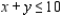 Solve the linear programming problem by the method of corners. Minimize subject to