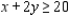 Solve the linear programming problem by the method of corners. Minimize subject to